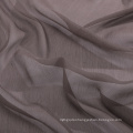 Printed logo accepted  8M/M Khaki lightweight silk chiffon organic yoryu fabric